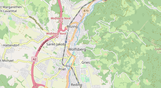 Eventlocations auf Karte
