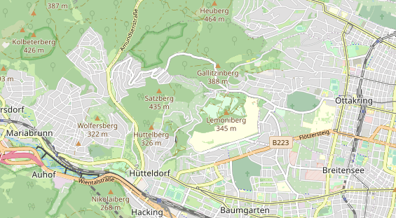 Eventlocations auf Karte