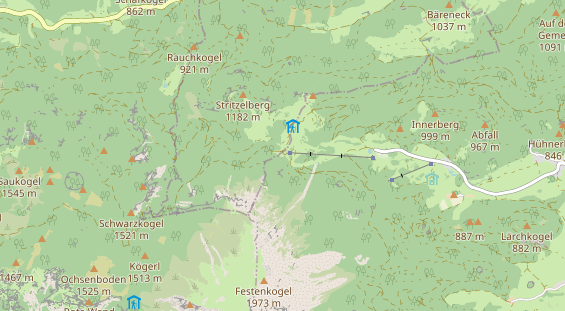 Eventlocations auf Karte