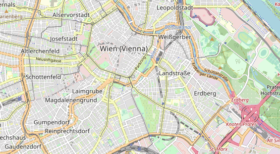 Eventlocations auf Karte