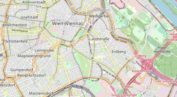 Eventlocations auf Karte