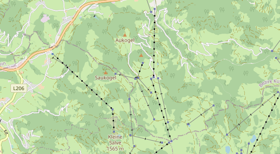 Eventlocations auf Karte