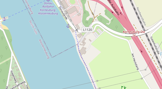 Eventlocations auf Satellitenbild