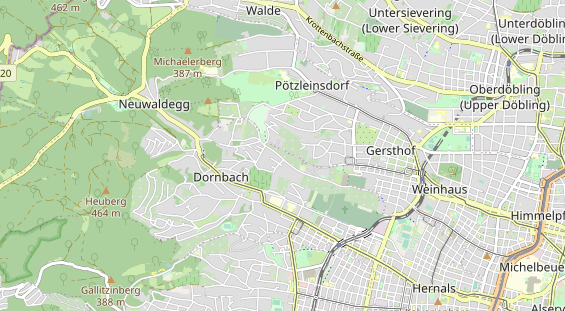 Eventlocations auf Karte