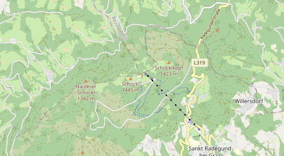 Eventlocations auf Karte