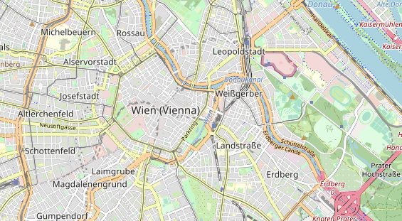 Eventlocations auf Karte