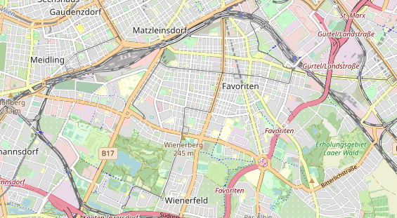 Eventlocations auf Karte