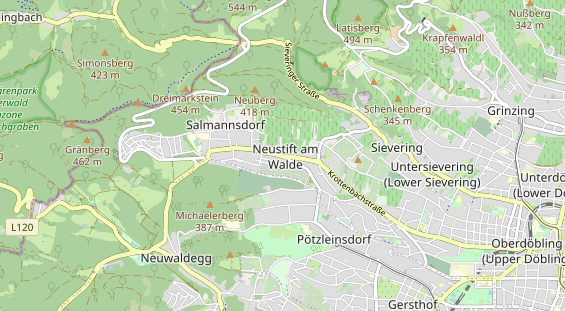 Eventlocations auf Karte
