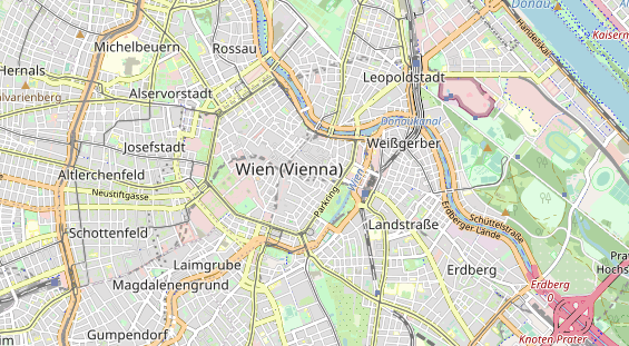 Eventlocations auf Karte