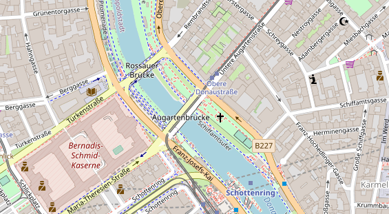 Eventlocations auf Satellitenbild