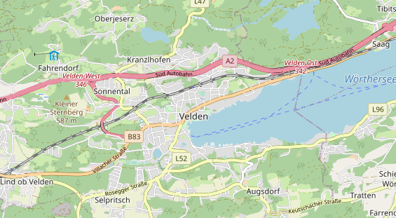 Eventlocations auf Karte