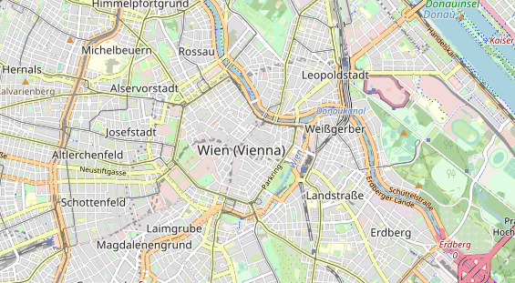 Eventlocations auf Karte
