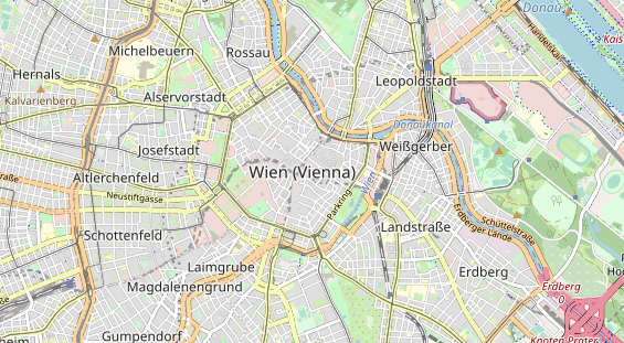 Eventlocations auf Karte