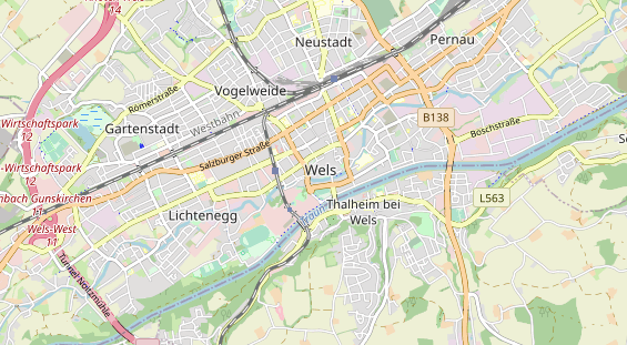 Eventlocations auf Karte
