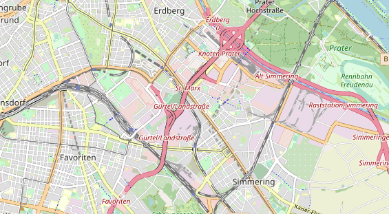 Eventlocations auf Karte