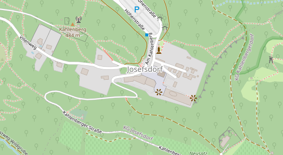 Eventlocations auf Satellitenbild