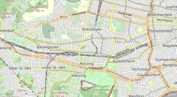 Eventlocations auf Karte