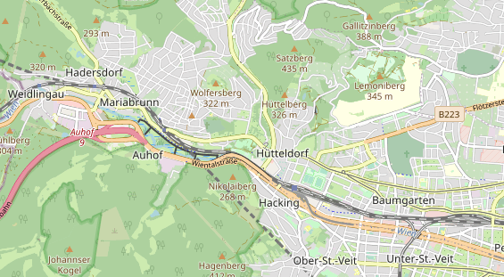 Eventlocations auf Karte