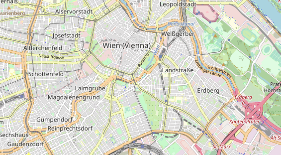 Eventlocations auf Karte
