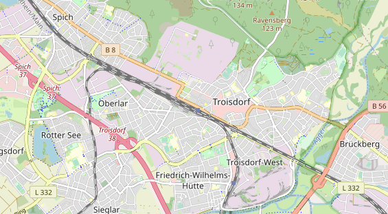 Eventlocations auf Karte