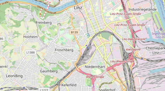 Tagungshotels auf Karte