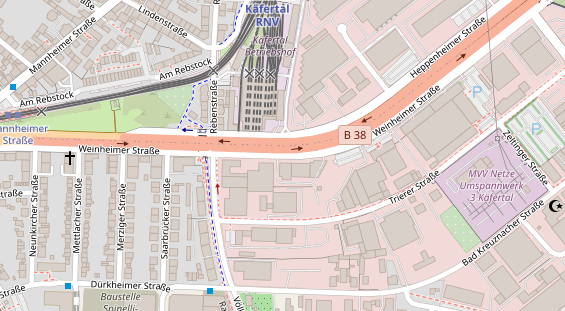 Non-Food auf Satellitenbild