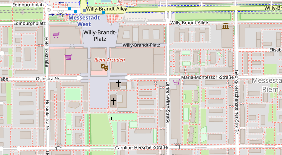 Non-Food auf Satellitenbild