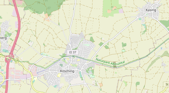Mobile Infrastruktur auf Karte