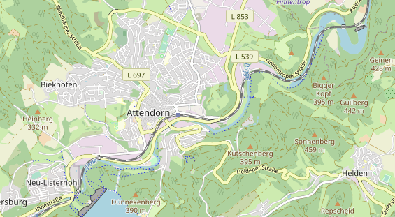 Tagungshotels auf Karte
