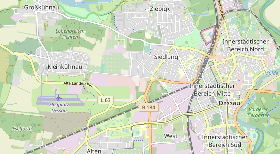 Dekoration auf Karte