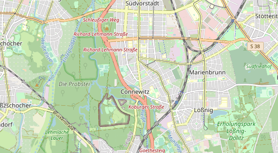 Dekoration auf Karte