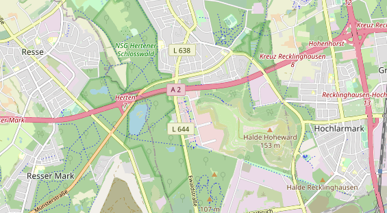 Dekoration auf Karte