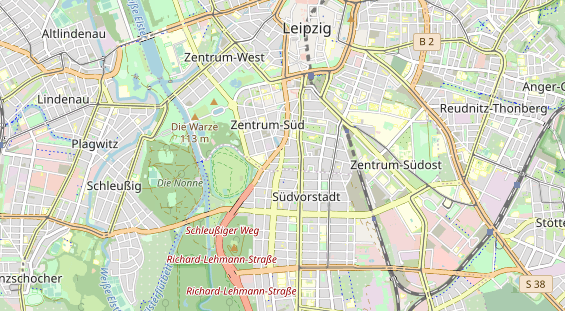 Dekoration auf Karte
