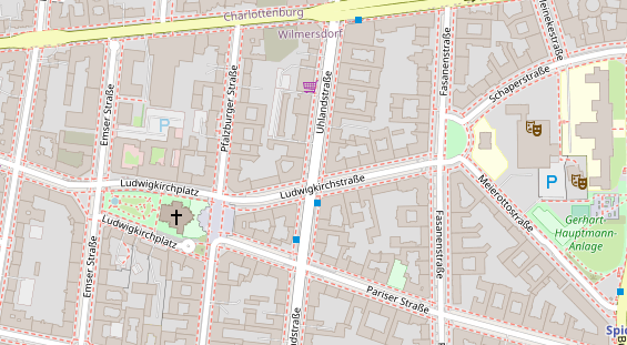 Dekoration auf Satellitenbild