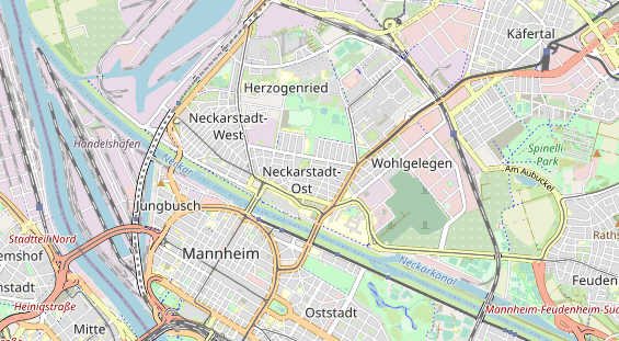 Dekoration auf Karte