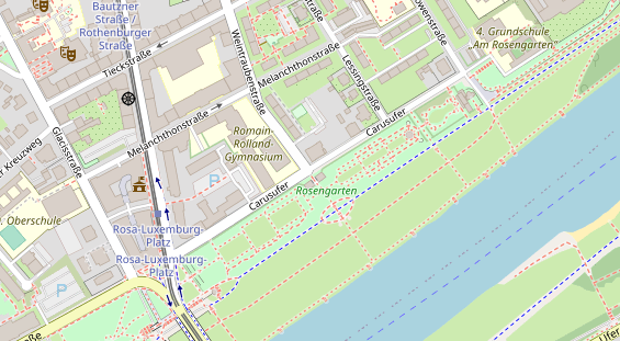 Dekoration auf Satellitenbild