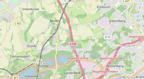 Dekoration auf Karte