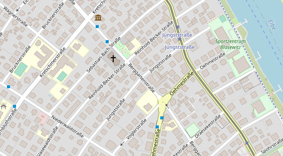 Showproduktion auf Satellitenbild