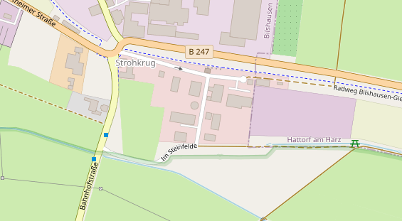 Showproduktion auf Satellitenbild