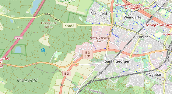 Showproduktion auf Karte