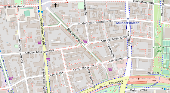 Showproduktion auf Satellitenbild