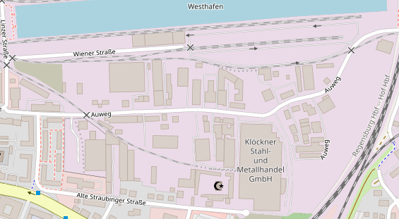 Showproduktion auf Satellitenbild