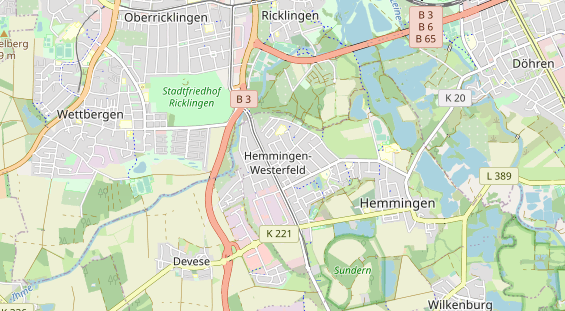 Werbemittel auf Karte