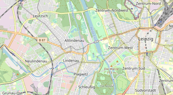 Werbemittel auf Karte