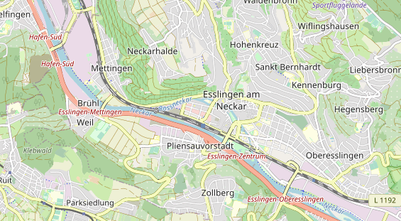 Werbemittel auf Karte