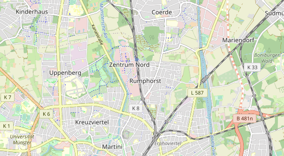 Werbemittel auf Karte