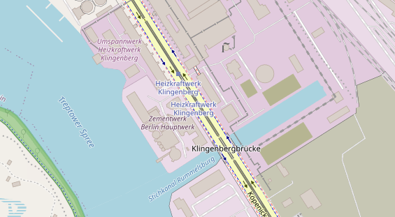 Werbemittel auf Satellitenbild