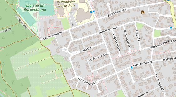 Werbemittel auf Satellitenbild