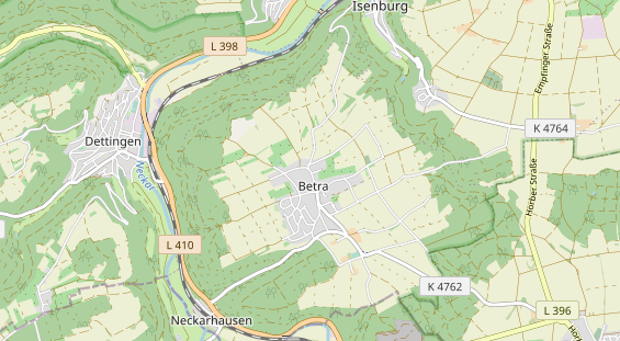 Werbemittel auf Karte