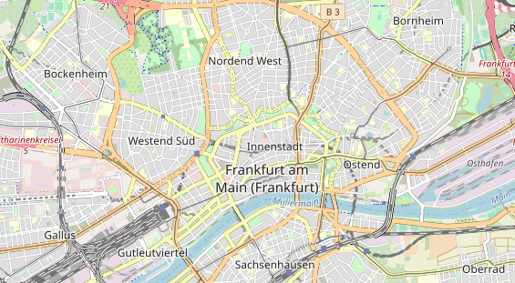 Werbemittel auf Karte